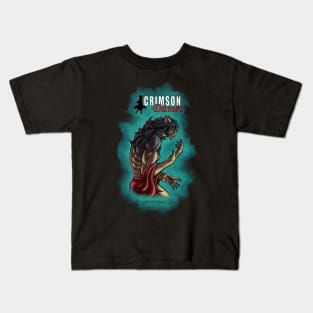 Crimson Dames - Orphan Shewolf Transformation - Art on back Kids T-Shirt